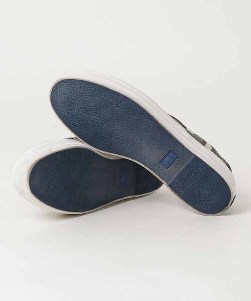 「Keds」 カモフラージュローカットスニーカー L グリーン レディース