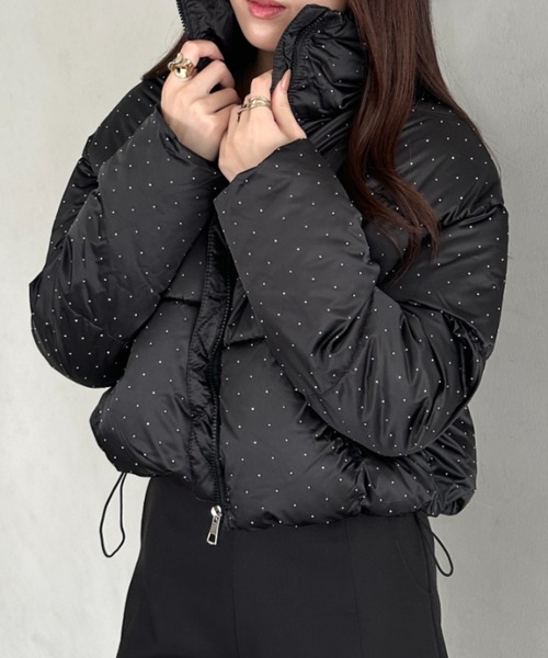 ダウンコート ダウンジャケット ストーンショート丈ダウン レディース