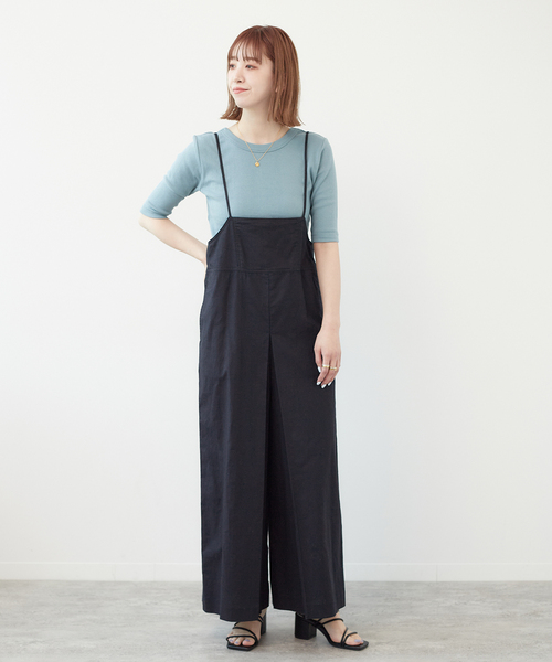 [B.C STOCK] [Simplicite] комбинезон FREE темно-синий женский 