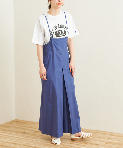 [B.C STOCK] [Simplicite] комбинезон FREE темно-синий женский 