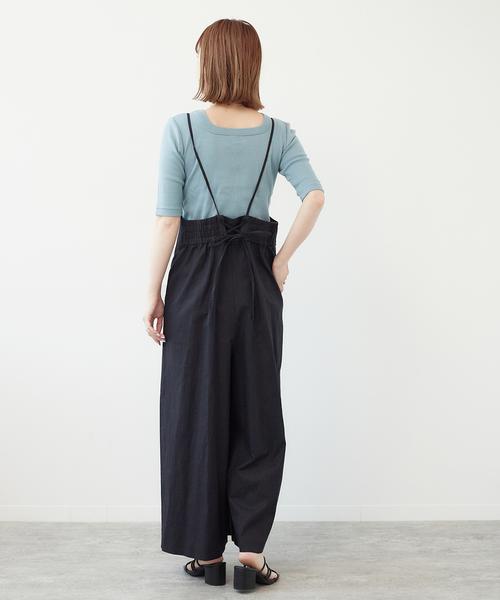 [B.C STOCK] [Simplicite] комбинезон FREE темно-синий женский 