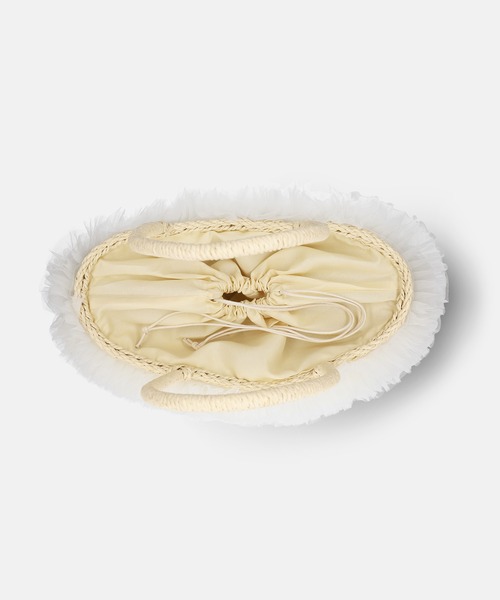 「MAMIAN」 かごバッグ FREE ホワイト レディース_画像6