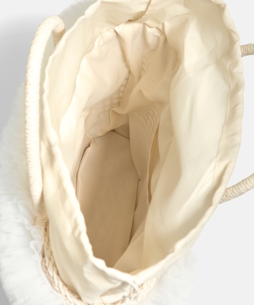 「MAMIAN」 かごバッグ FREE ホワイト レディース_画像7