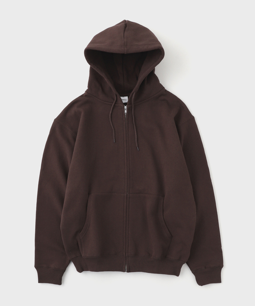 美品☆WlSM ベースメントギア　パーカー　ブラウンM WISM（ウィズム） パーカー BASEMENT GEAR / ベースメントギア 15oz