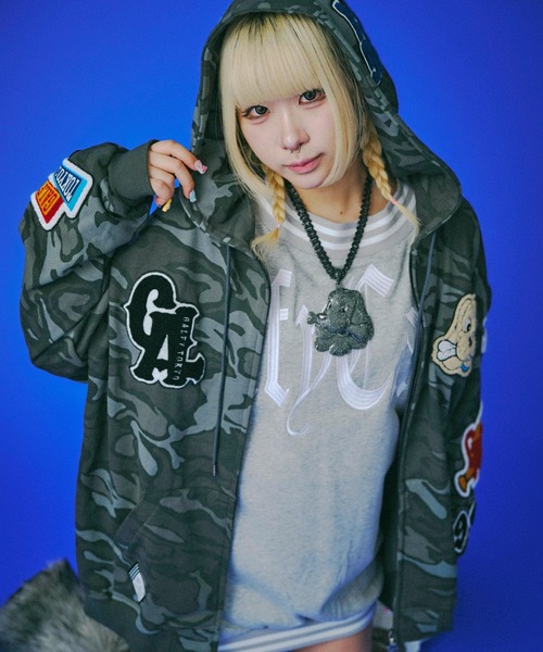 GALFY（ガルフィー） パーカー GALFY-復活わんわん大学パーカー メンズ