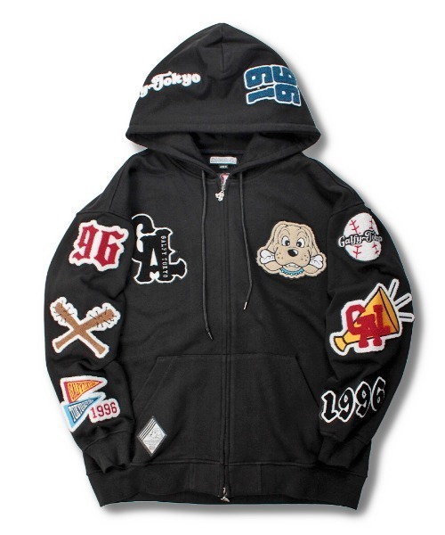 GALFY（ガルフィー） パーカー GALFY-復活わんわん大学パーカー メンズ