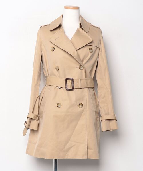 H beauty&youthベージュトレンチコート BEAUTY＆YOUTH UNITED ARROWS トレンチコート MEDIUM ベージュ