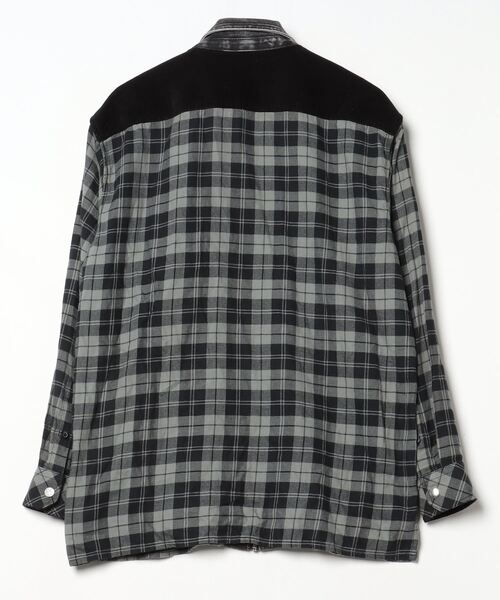 「DIESEL」 長袖シャツ MEDIUM グレー メンズ_画像2
