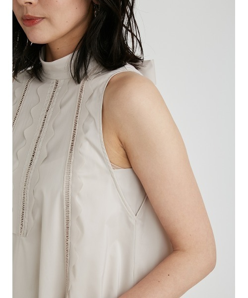 FRAY I.D（フレイ・アイディー） ノースリーブワンピース 0 ベージュ