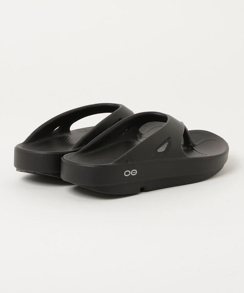 「OOFOS」 ビーチサンダル 25.0cm ブラック メンズ_画像2