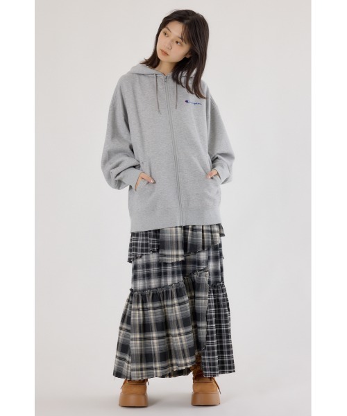 RCWB♡champion ドルマンプルオーバー グレー RODEO CROWNS WIDE BOWL（ロデオクラウンズワイドボウル） パーカー