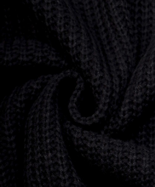 「SITRY」 「suggestion」ノースリーブニット M ダークブラック メンズ_画像2