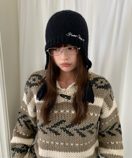 BURNER（バーナー） ニット帽 ニットキャップ 「CHI SELECT」ロゴ刺繍