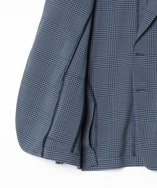 HUGO BOSS BOSS テーラードジャケット チェック柄 グレー系 メンズ 中古・古着通販】BOSS (ボス) チェックテーラードジャケット/Check