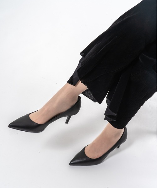 FABIO RUSCONI パンプス（トゥデザイン：ポインテッドトゥ）｜シューズ