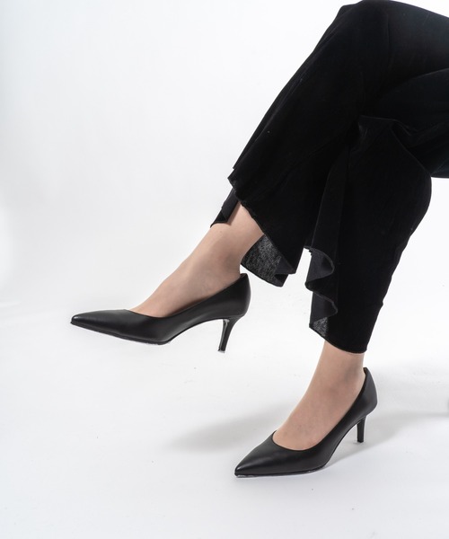 FABIO RUSCONI パンプス（トゥデザイン：ポインテッドトゥ）｜シューズ