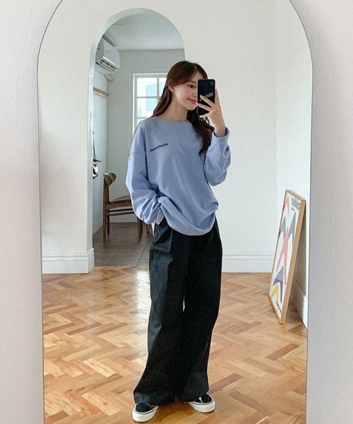 「muahmuah」 チノパンツ S ベージュ レディース_画像3