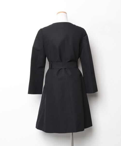 UNITED ARROWS（ユナイテッドアローズ） ノーカラーコート 38 ブラック