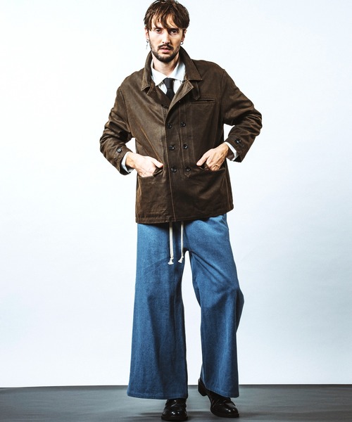 NO ID.（ノーアイディー） ジャケット ONE SIZE ブラウン メンズ