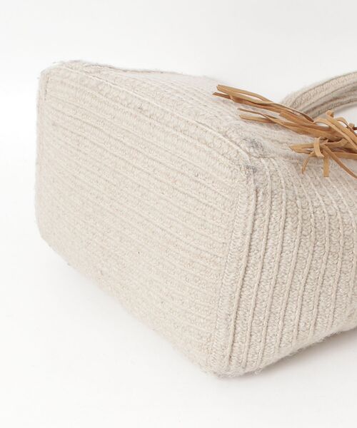 「BAYFLOW」 ワンポイントトートバッグ FREE ベージュ レディース_画像3