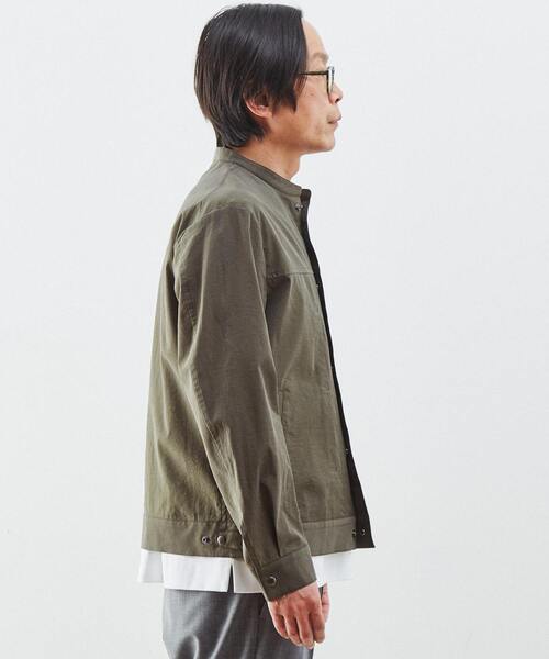 「MEN'S MELROSE」 ジャケット 4 ベージュ メンズ_画像3