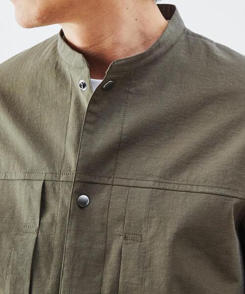 「MEN'S MELROSE」 ジャケット 4 ベージュ メンズ_画像6