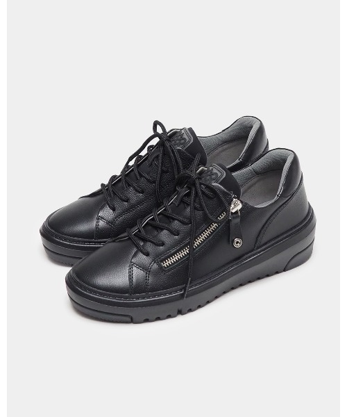 fitfit（フィットフィット） スニーカー アウトステッチレザー