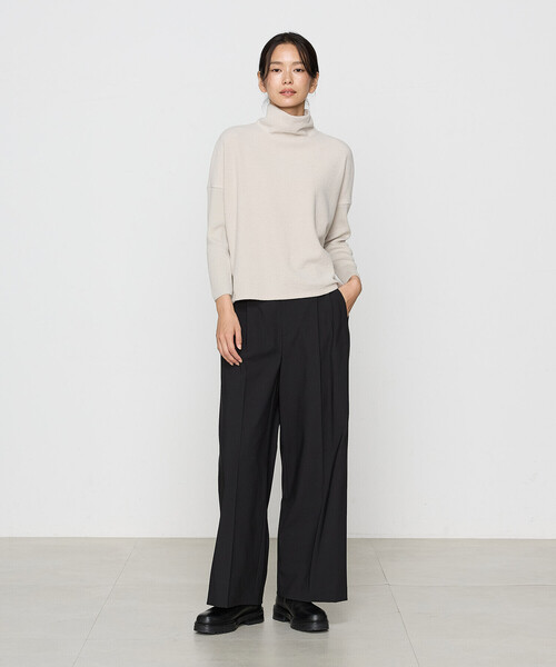 K.T KIYOKO TAKASE ワイドパンツ タカセキヨコ K.T KIYOKO TAKASE ワイド パンツ ブラック 11号