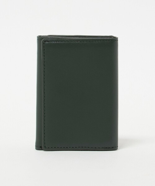295 三つ折　ミニウォレット　イタリアンレザーTEXAS【グリーン】 green label relaxing（グリーンレーベルリラクシング） 財布 GLR