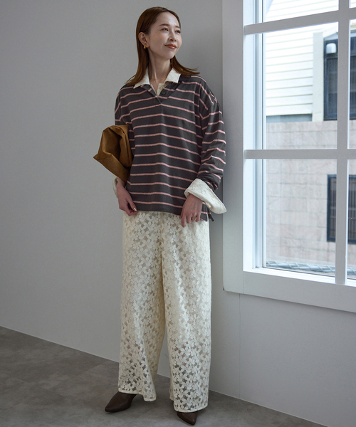 SLOBE IENA - SLOBE IENA ボーダーカットソー SLOBE IENA（スローブイエナ） tシャツ ヴィンテージボーダー