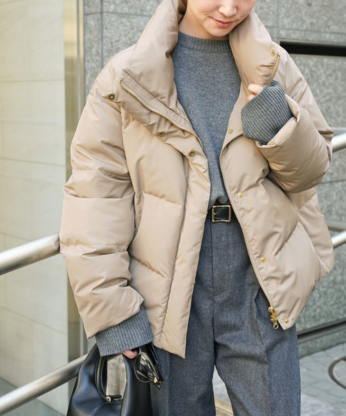 MIESROHE（ミースロエ） ダウンジャケット - ベージュ レディース