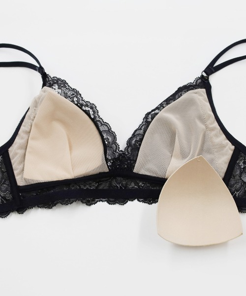 ANNEBRA（アンブラ） ブラジャー Velvet ベロア×レース4WAYバック