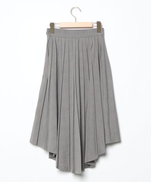 「EATME」 プリーツスカート SMALL グレー レディース_画像2