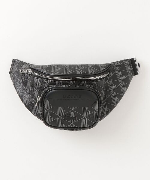 LACOSTE（ラコステ） ウエストバッグ FREE ブラック メンズ : ZOZOTOWN