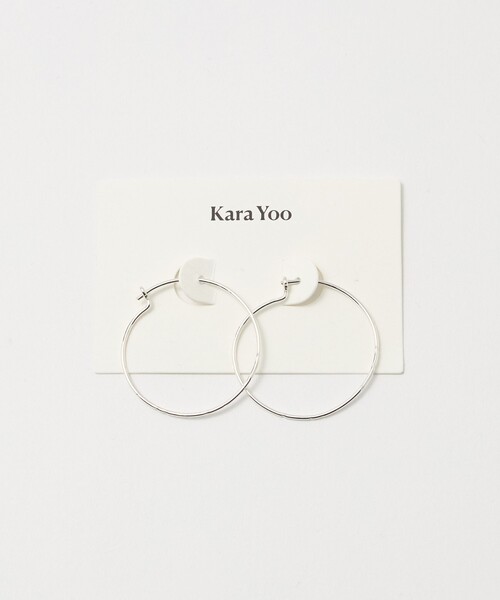 ピアス 「Kara Yoo」フープピアス レディースの画像