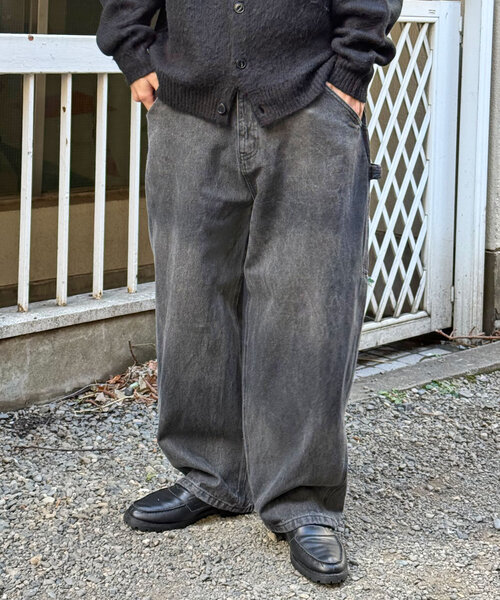 「CIAOPANIC」 デニムパンツ LARGE サックスブルー レディース_画像2