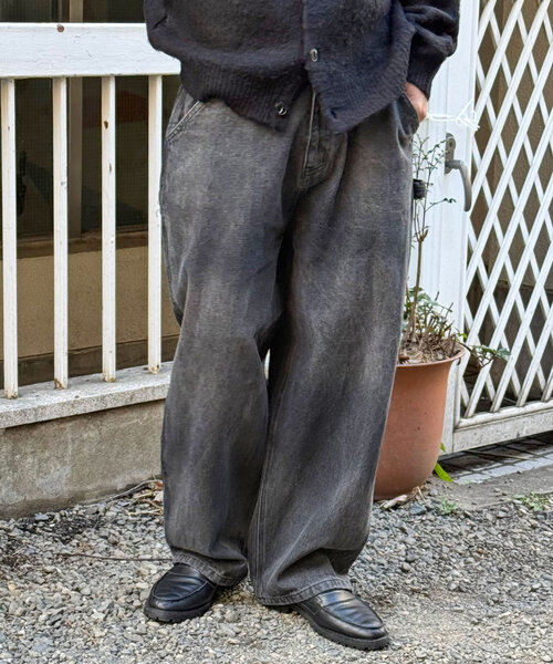 「CIAOPANIC」 デニムパンツ LARGE サックスブルー レディース_画像3