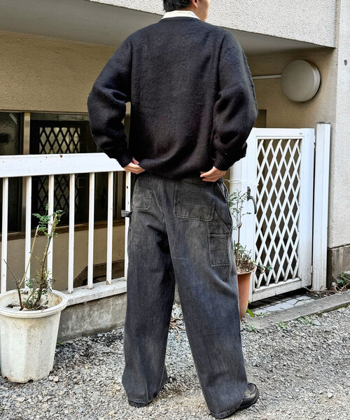 「CIAOPANIC」 デニムパンツ LARGE サックスブルー レディース_画像8