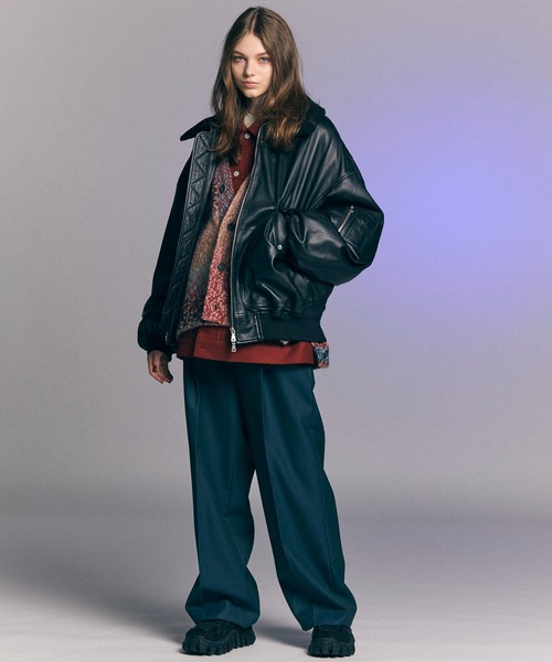 MAISON SPECIAL（メゾンスペシャル） ニットカーディガン 2 オレンジ