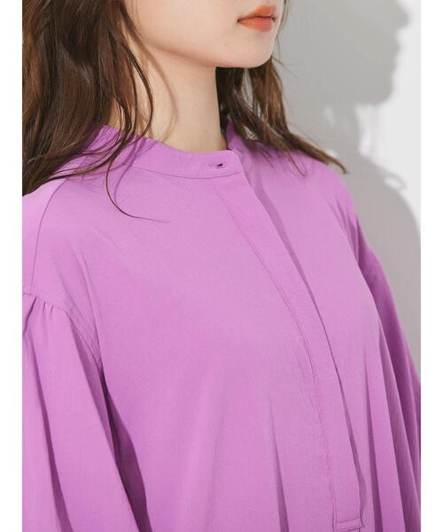 「AMERICAN HOLIC」 半袖ワンピース L ブラック レディース_画像5