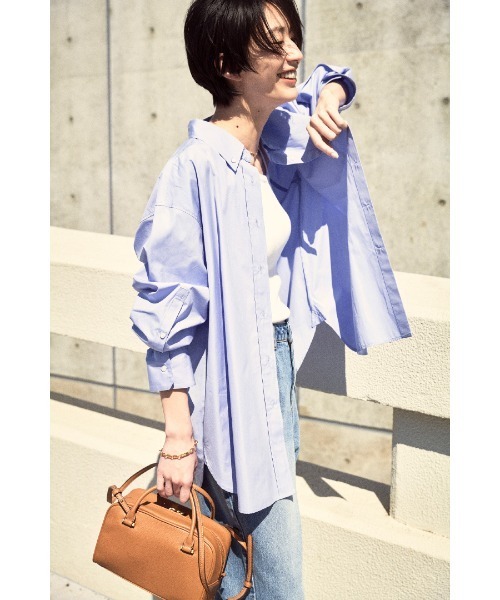 「Mila Owen」 長袖シャツ 0 ブラック レディース_画像3