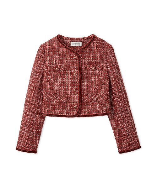 LILY BROWN（リリーブラウン） ジャケット ノーカラージャケット