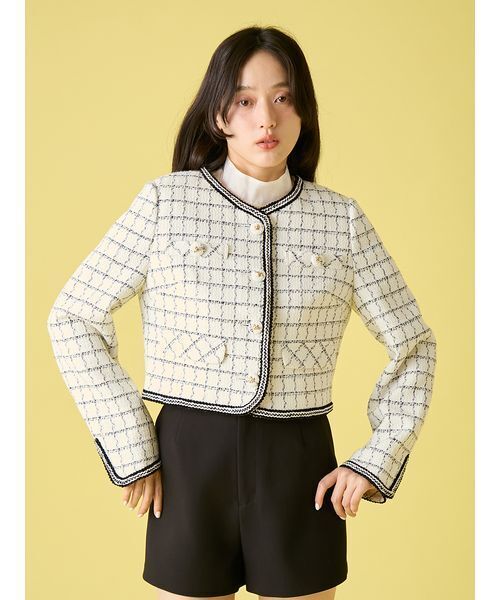 LILY BROWN（リリーブラウン） ジャケット ノーカラージャケット