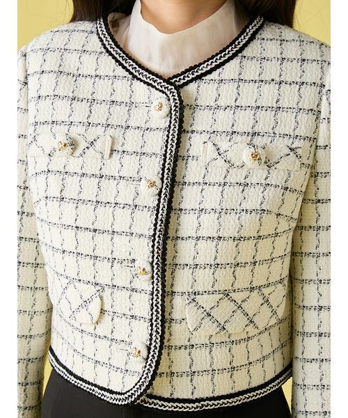 LILY BROWN（リリーブラウン） ジャケット ノーカラージャケット