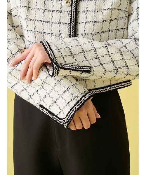 LILY BROWN（リリーブラウン） ジャケット ノーカラージャケット