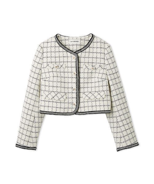 LILY BROWN（リリーブラウン） ジャケット ノーカラージャケット