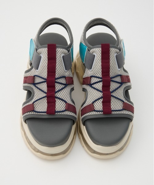 「RODEO CROWNS WIDE BOWL」 フラットサンダル SMALL グレー レディース_画像9
