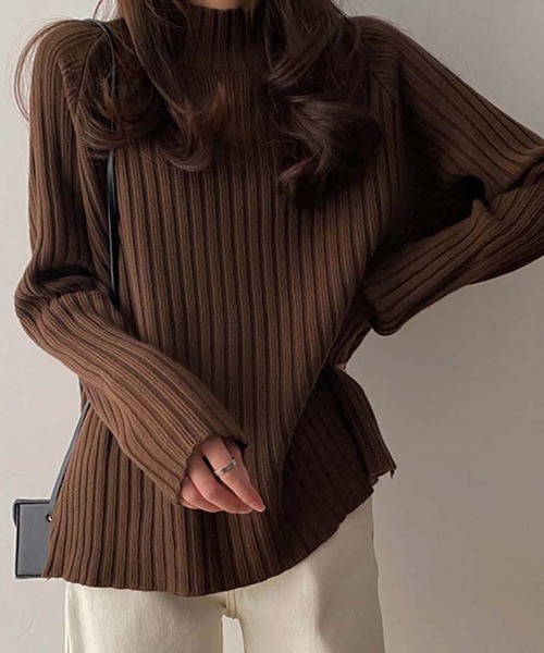 「Ulysses」 「Doula Doula」長袖ニット F ボルドー レディース_画像9