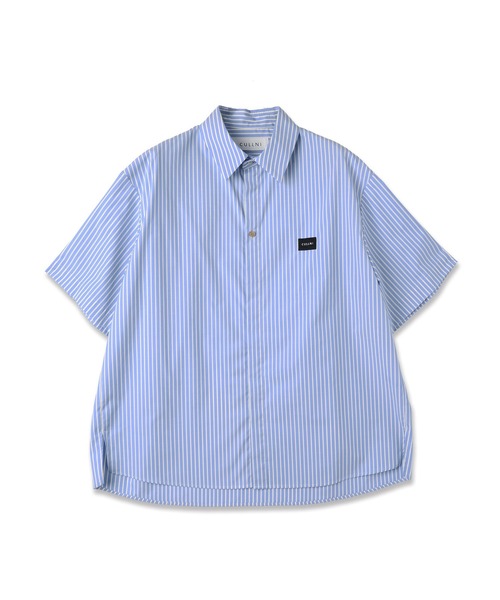 CULLNI（クルニ） シャツ High Count Broad Embroidery Patch Short