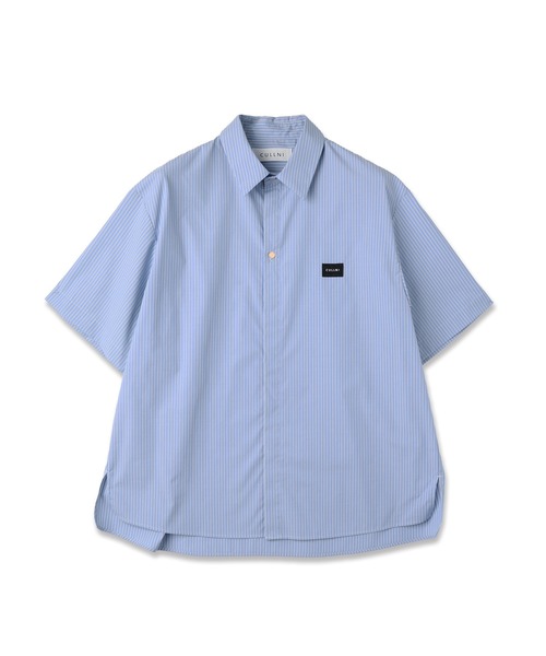 CULLNI（クルニ） シャツ High Count Broad Embroidery Patch Short